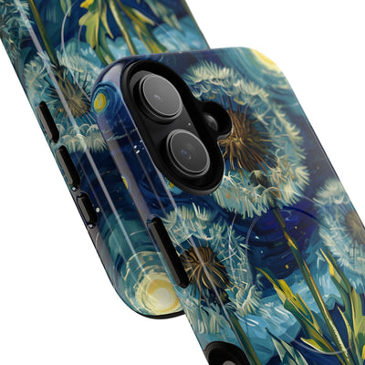 Starry Dandelion Swirl · Tough+ Coque de téléphone pour iPhone · Magsafe