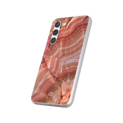 Blushing Rose Strata · Lite Phone Case for Samsung · Pink