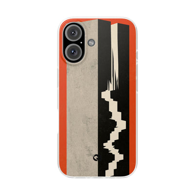 Orange Lite Phone Case for iPhone - Orange Monolith Rift