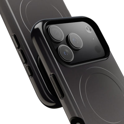 Grey Tough 2.0 Magsafe Phone Case for iPhone - Obsidian Ash Fade