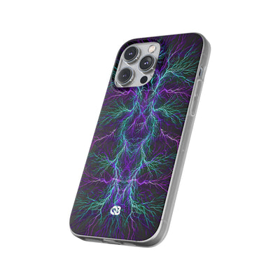 Electric Plasma Arbor · Lite Phone Case for iPhone ·  Purple