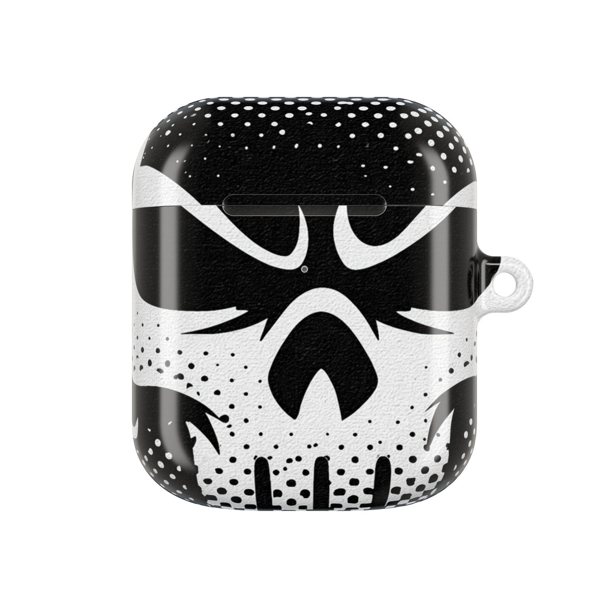Phantom Halftone · Hard Case for AirPods & AirPods Pro · Black