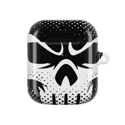 Phantom Halftone · Hard Case for AirPods & AirPods Pro · Black