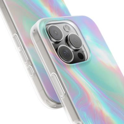 Prismatic Liquid Light · Lite Phone Case for iPhone ·  Teal