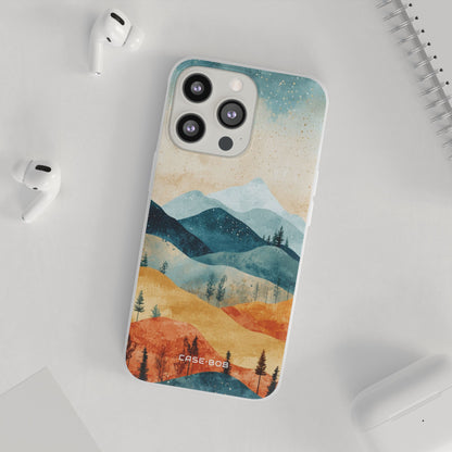 Moonlit Mountains iPhone 13 Pro - Soft
