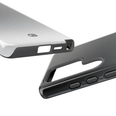 Noir Ombre Fade · Tough Phone Case for Samsung · Black