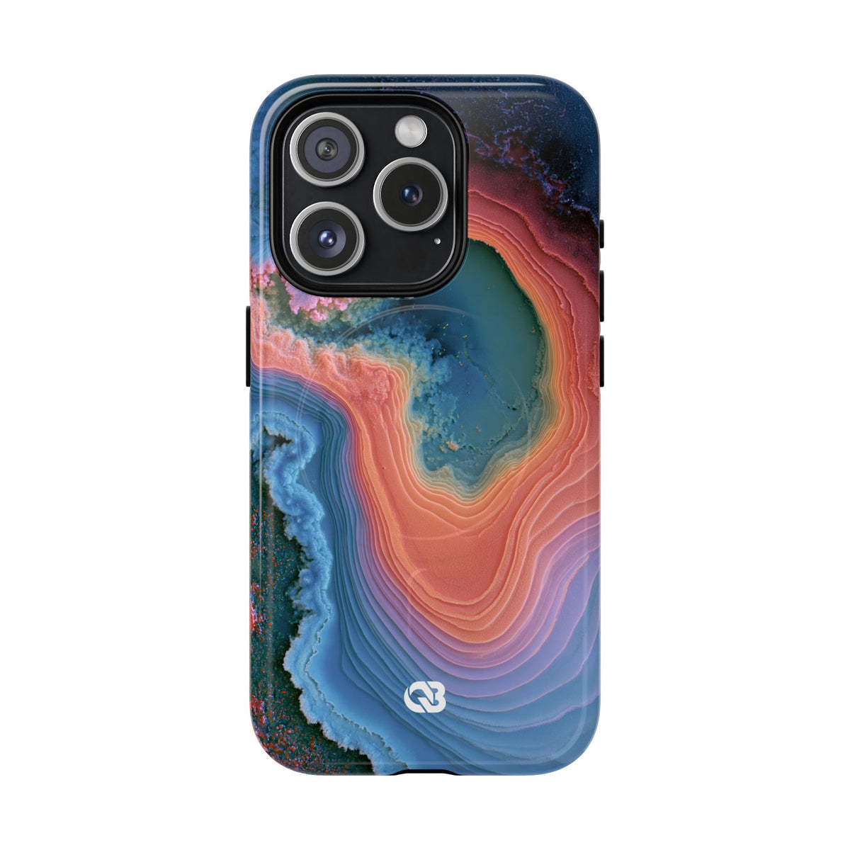 Luminous Resonance · Tough 2.0 Magnetic Phone Case for iPhone · Blue
