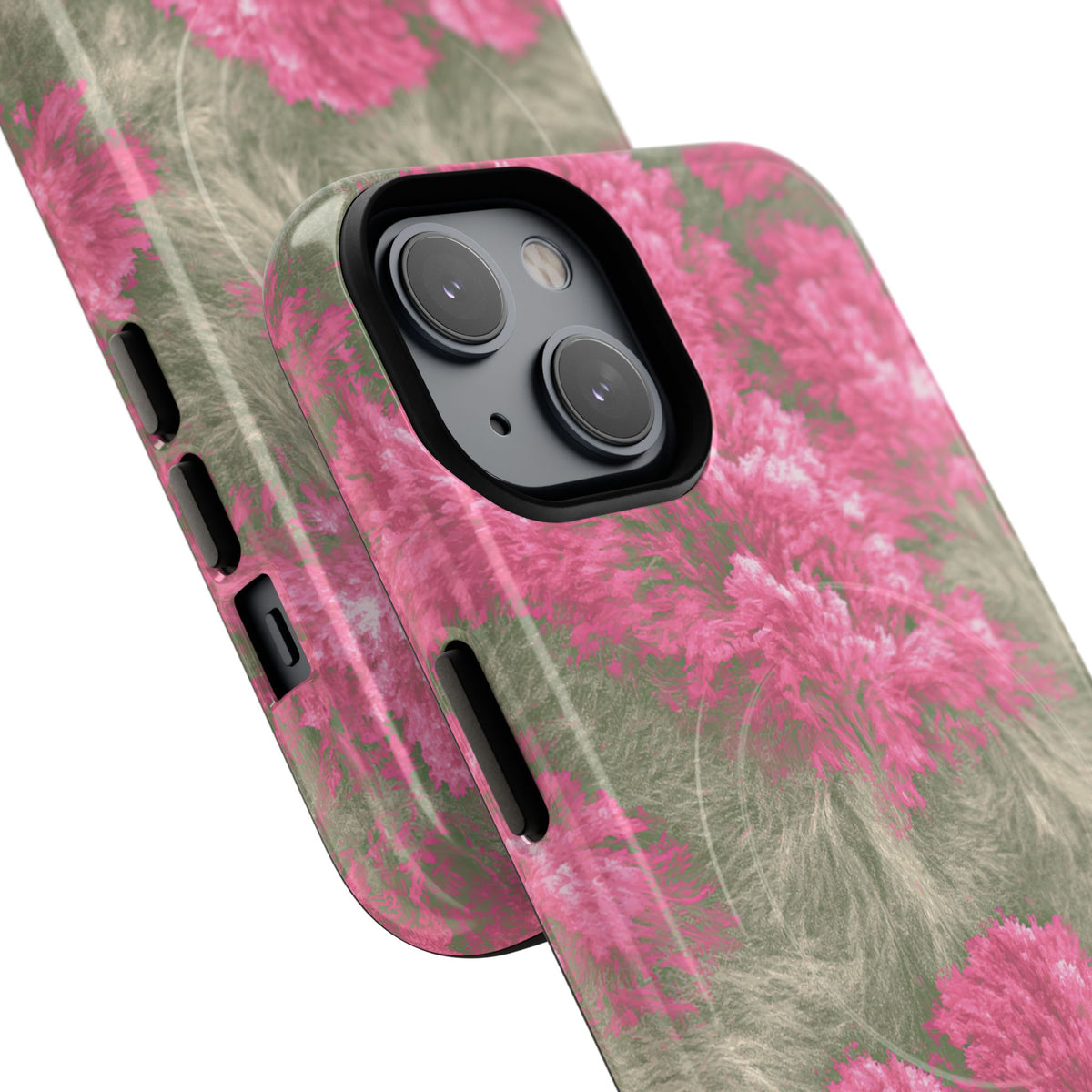 Digital Blossom · Tough 2.0 Magnetic Phone Case for iPhone · Pink