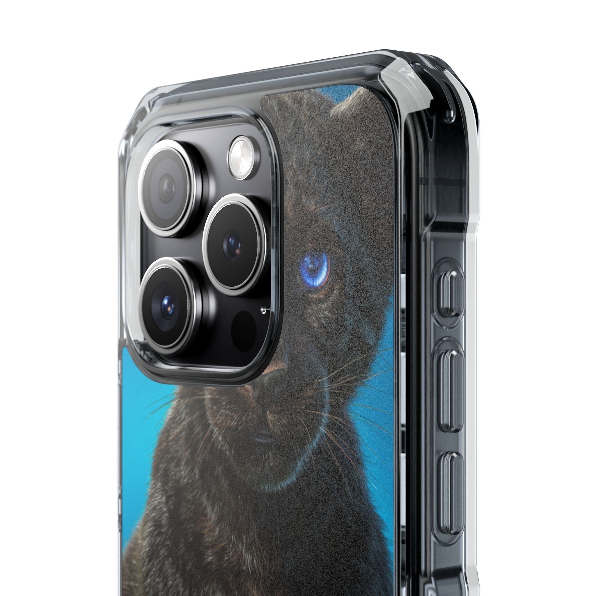 Sapphire Gaze Panther · Impact Phone Cover for iPhone · Magsafe