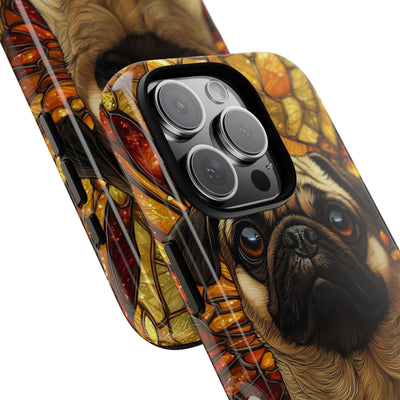 Amber Pug Divinity · Tough Phone Case for iPhone