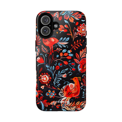 Vivid Birdscape iPhone 16 Plus Cover - Tough+
