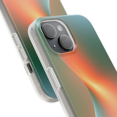 Radiant Contour · Lite Phone Case for iPhone ·  Orange