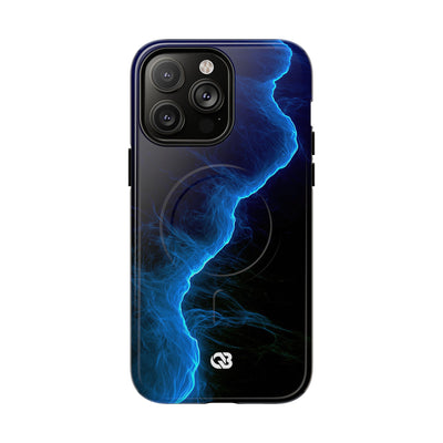 Electric Azure Drift · Tough 2.0 Magnetic Phone Case for iPhone · Blue