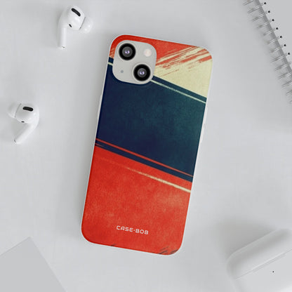 Blue Diagonal Motion iPhone 13 - Soft