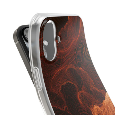 Amber Filament · Lite Phone Case for iPhone ·  Orange