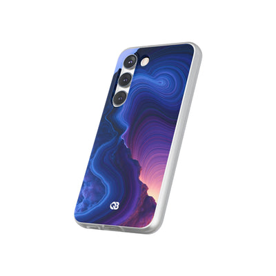 Radiant Strata · Lite Phone Case for Samsung · Blue