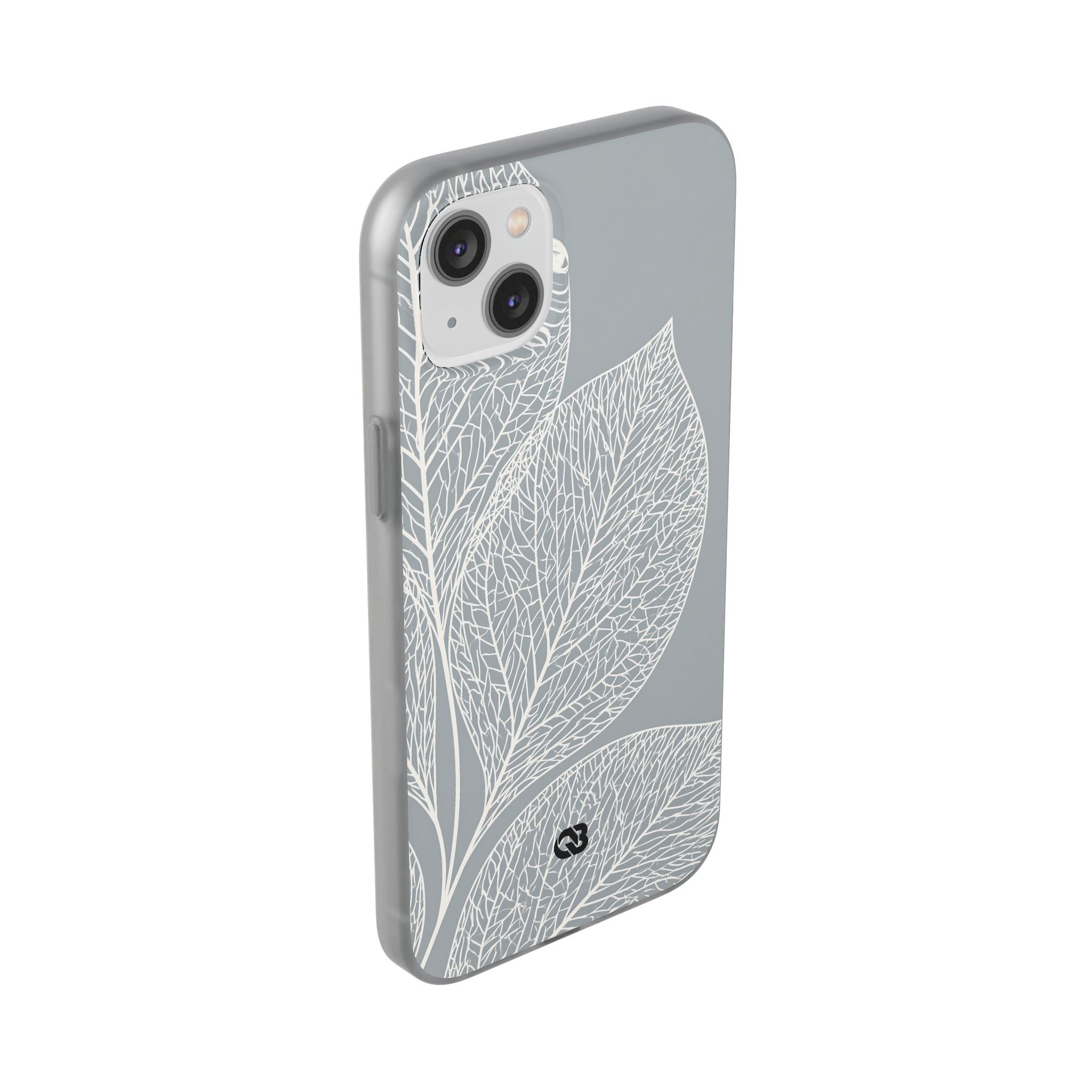 Grey Lite Phone Case for iPhone - Frosted Ash Veins