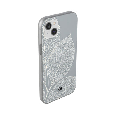 Grey Lite Phone Case for iPhone - Frosted Ash Veins