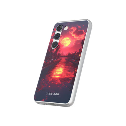 Leuchtendes Mondlicht Samsung S23 Case - Soft