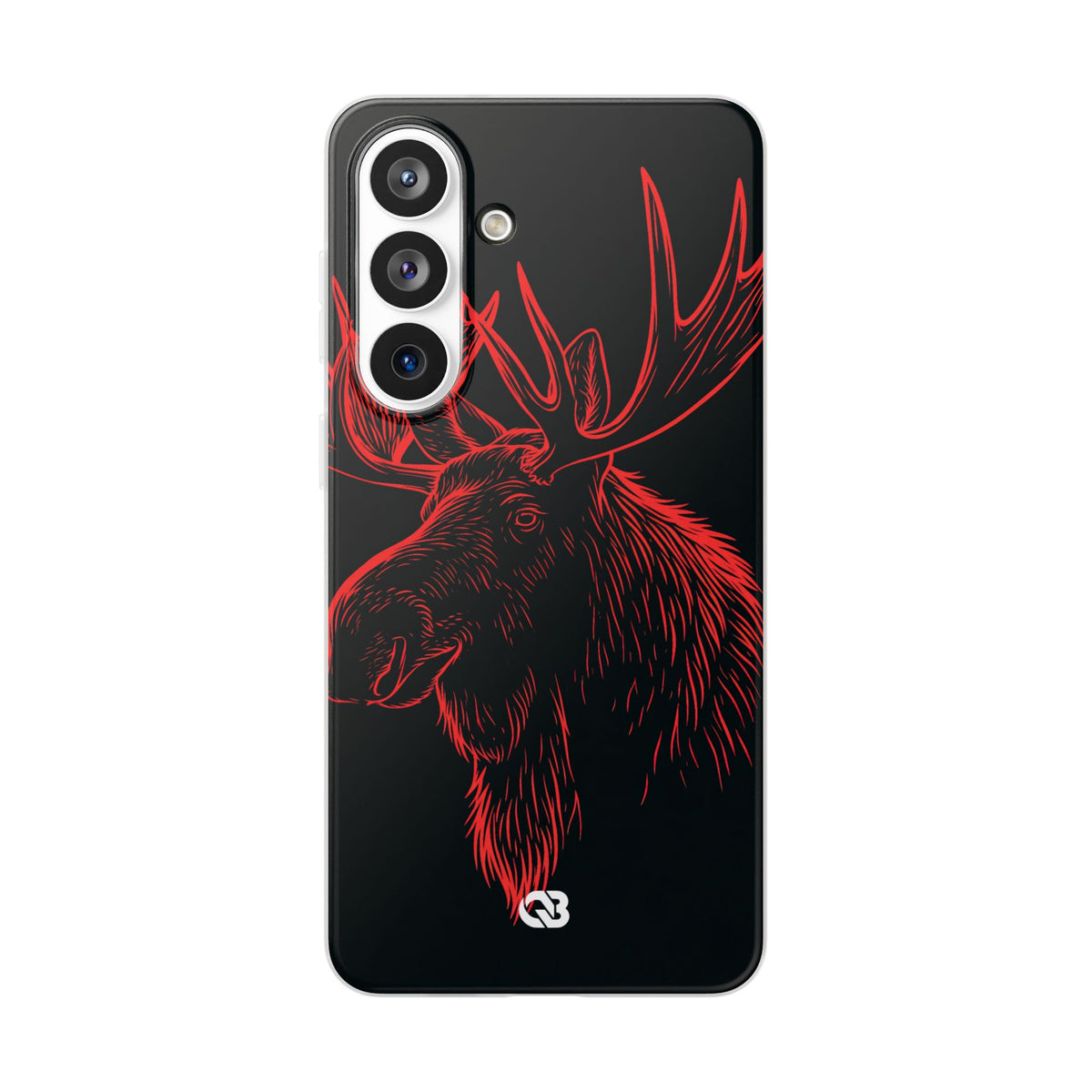 Nordic Elk · Lite Phone Case for Samsung · Black