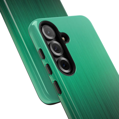Emerald Cascade · Tough Phone Case for Samsung · Green