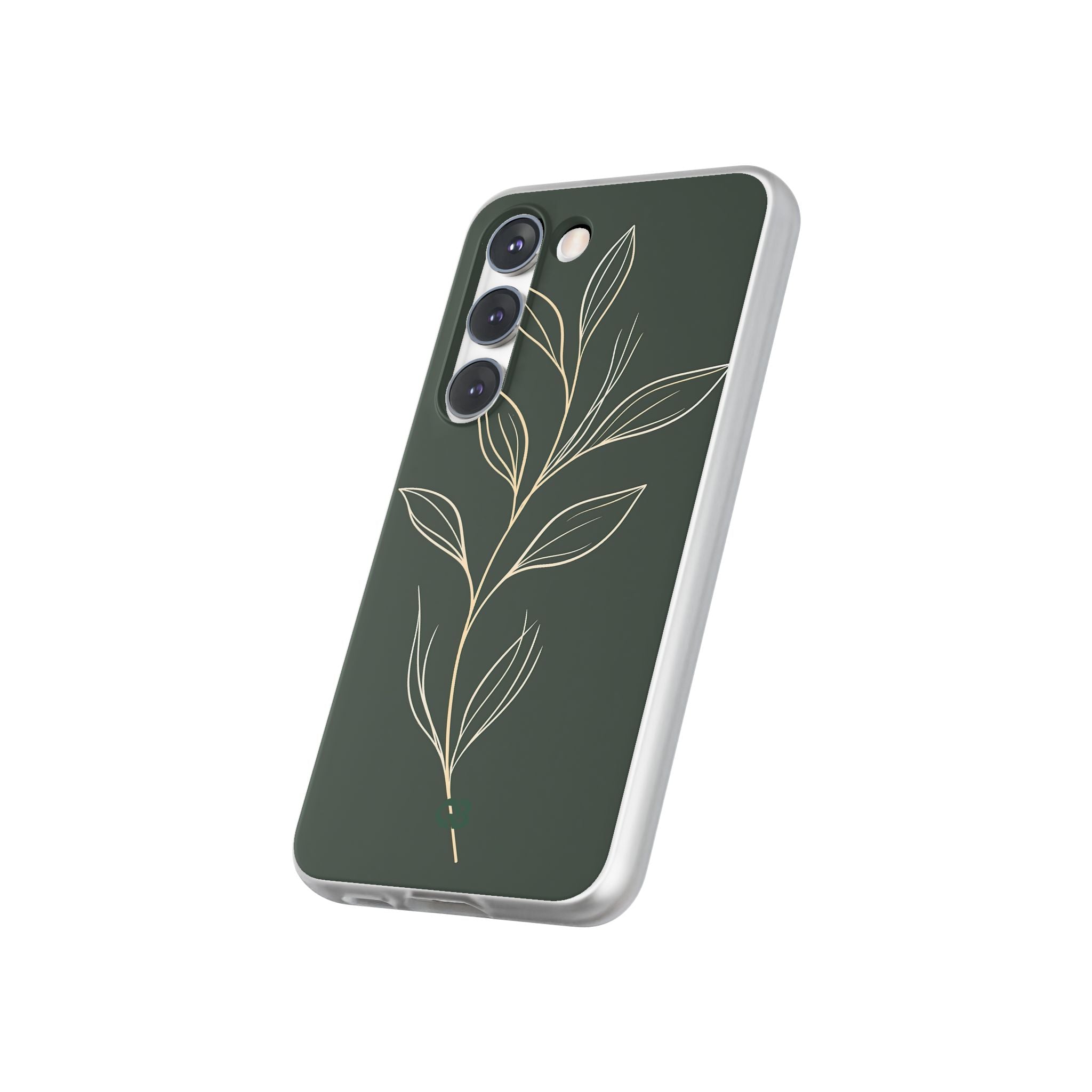 Green Lite Phone Case for Samsung - Deep Moss Willow