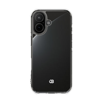 Black Impact MagSafe Phone Case for iPhone - Obsidian Lunar Arch
