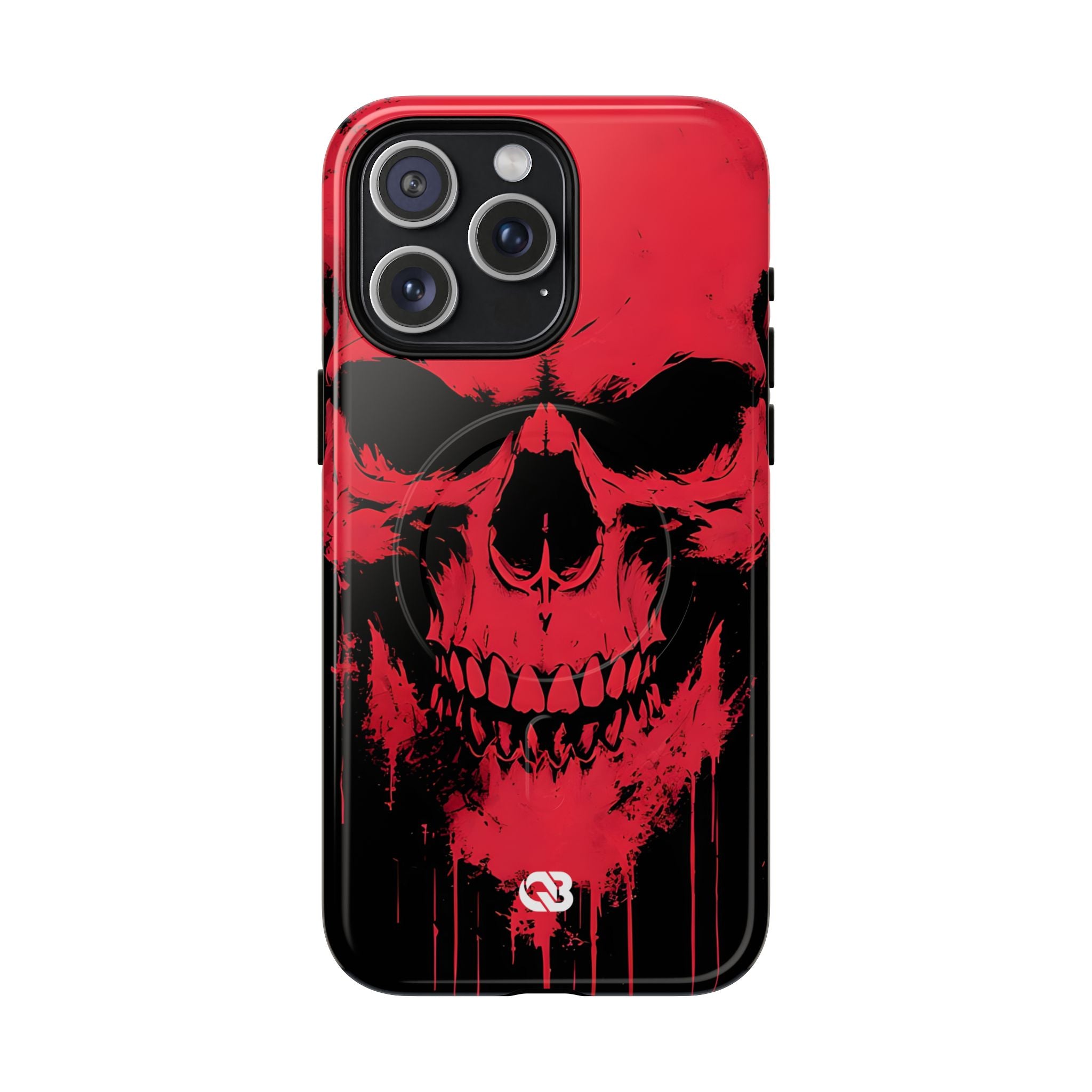 Crimson Street Skull · Tough+ Magsafe