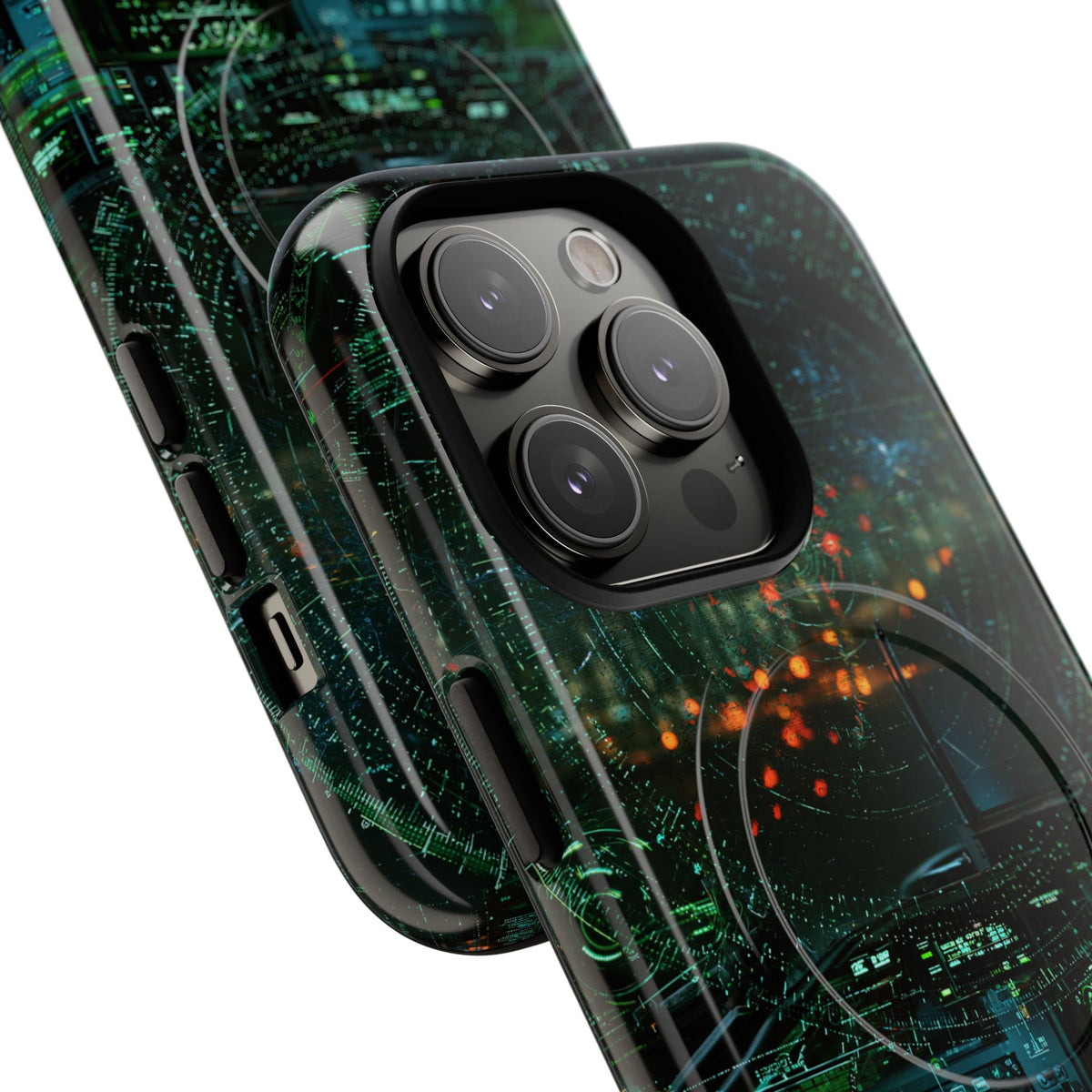 Tactical Avionics HUD · Tough 2.0 Magnetic Phone Case for iPhone · Green