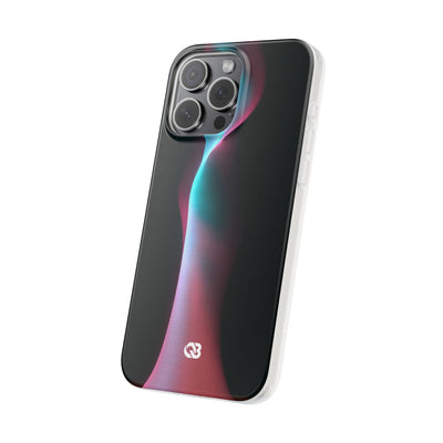 Neon Pixel Flow · Lite Phone Case for iPhone ·  Black