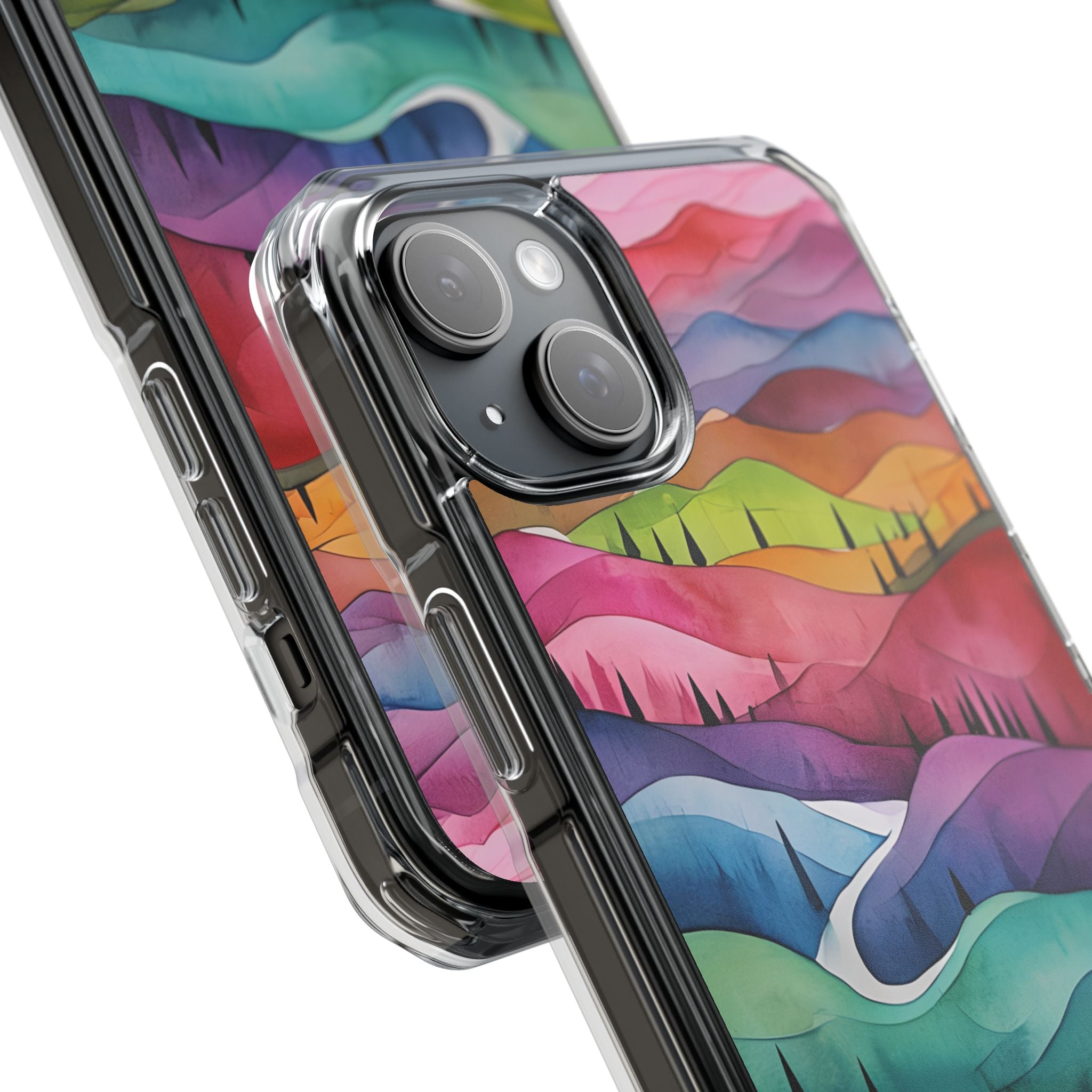 Winding Verdure iPhone 15 Plus Case - Impact