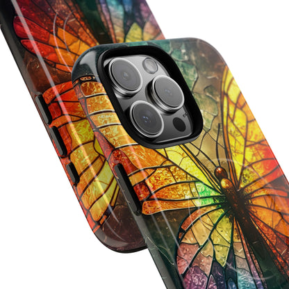 Värjätty lasi perhonen iPhone 16 Pro Max - Kova+