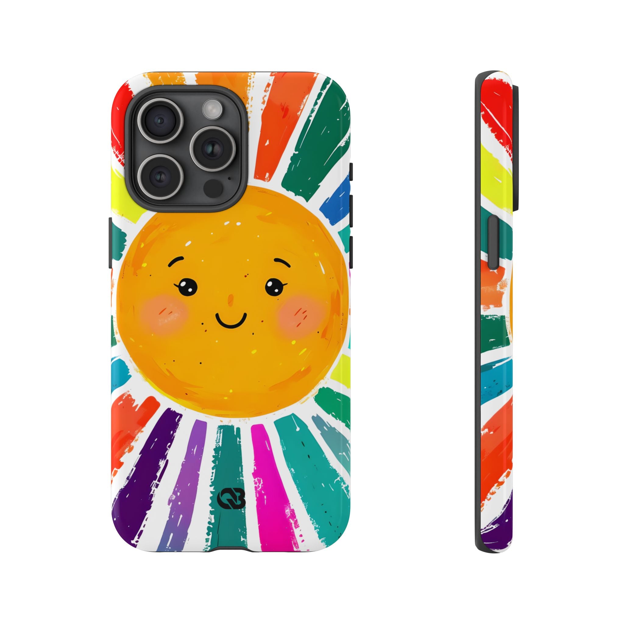 Vibrant Solar Smile · Tough Phone Case for iPhone