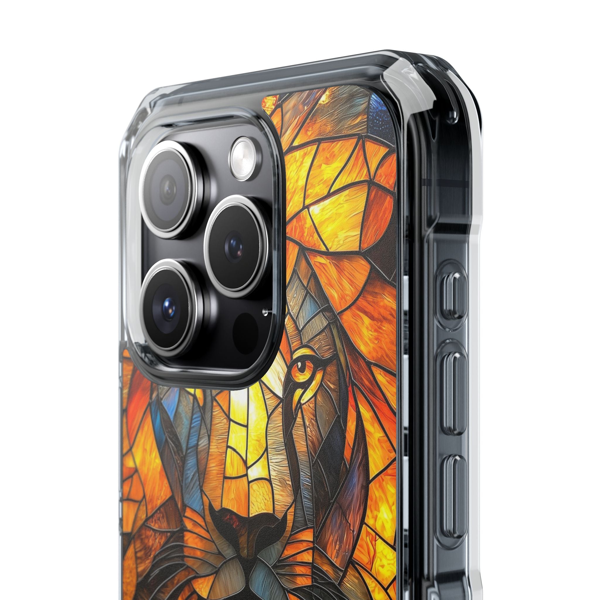 Amber Glass Lion · Impact Phone Case for iPhone · Magsafe