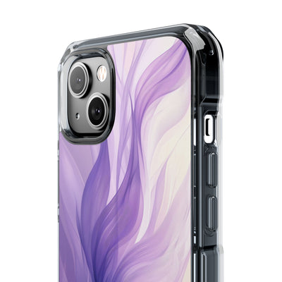Amethyst Silk Waves · Impact Phone Case for iPhone · Magsafe