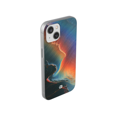 Prismatic Aura Shift · Lite Phone Case for iPhone ·  Blue
