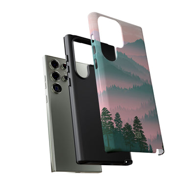 Teal Tough Phone Case for Samsung - Alpine Mist Teal