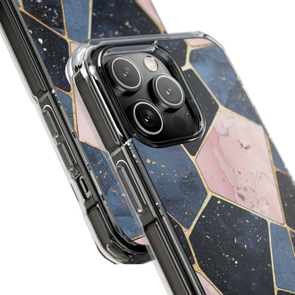 Kultainen mosaiikki iPhone 14 Pro Max - Impact suojakotelo