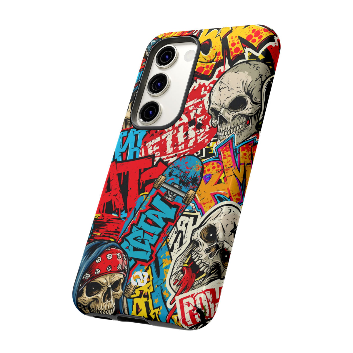 Skate Skull Riot · Tough Phone Case for Samsung · Red