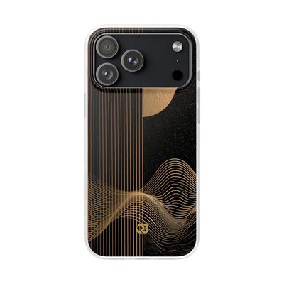Lunar Topo Horizon · Lite Phone Case for iPhone ·  Black