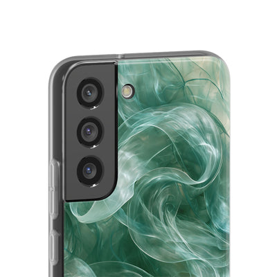 Translucent Aqua Flow · Lite Phone Case for Samsung · Teal