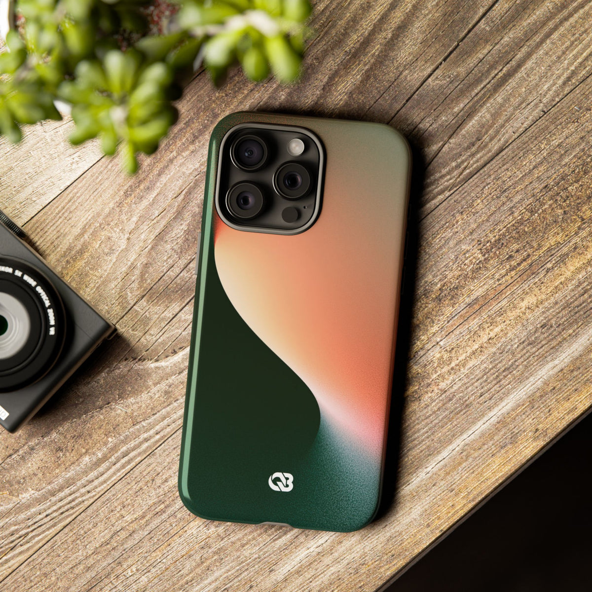Luminous Arc · Tough Phone Case for iPhone · Green