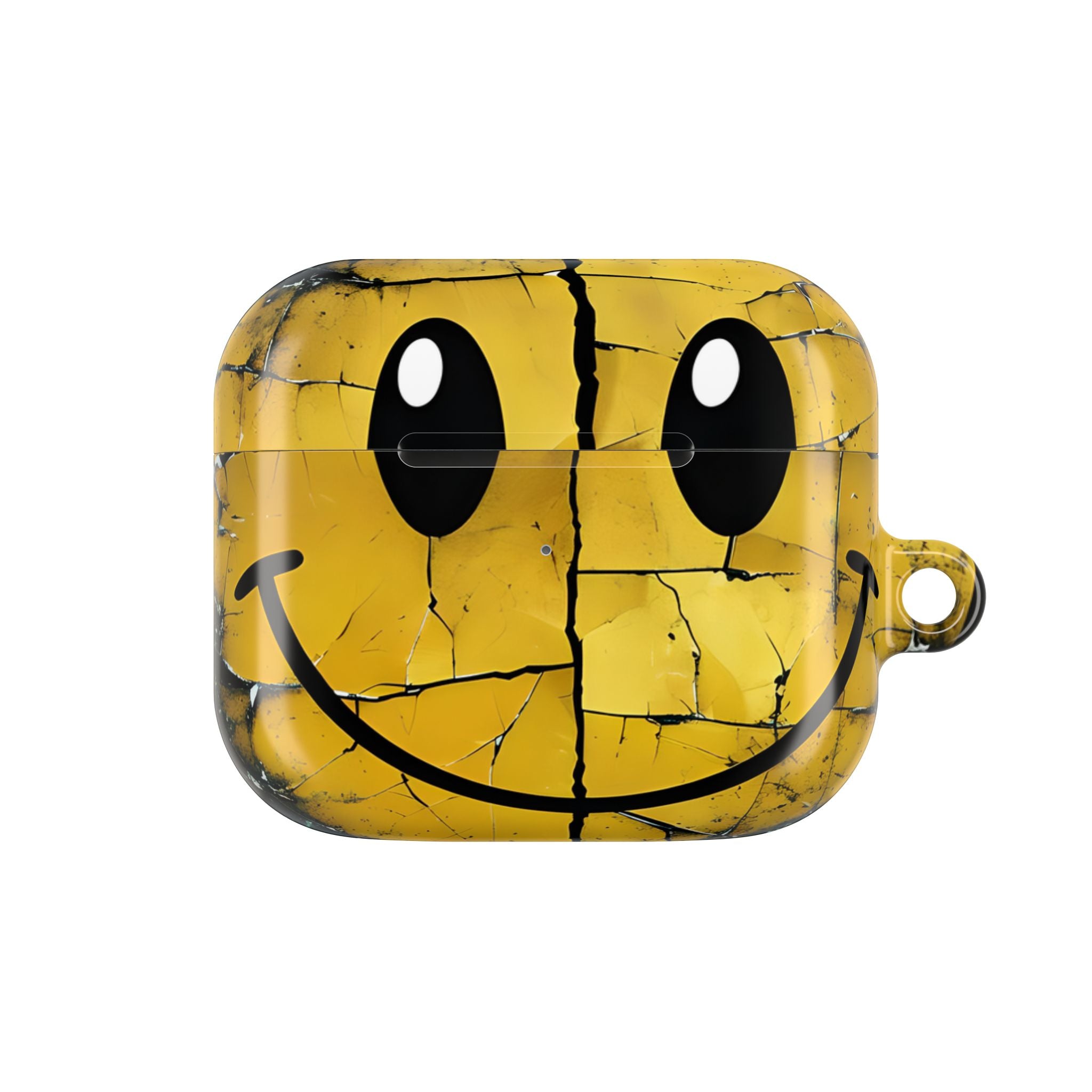 Cracked Smiley - AirPods Case