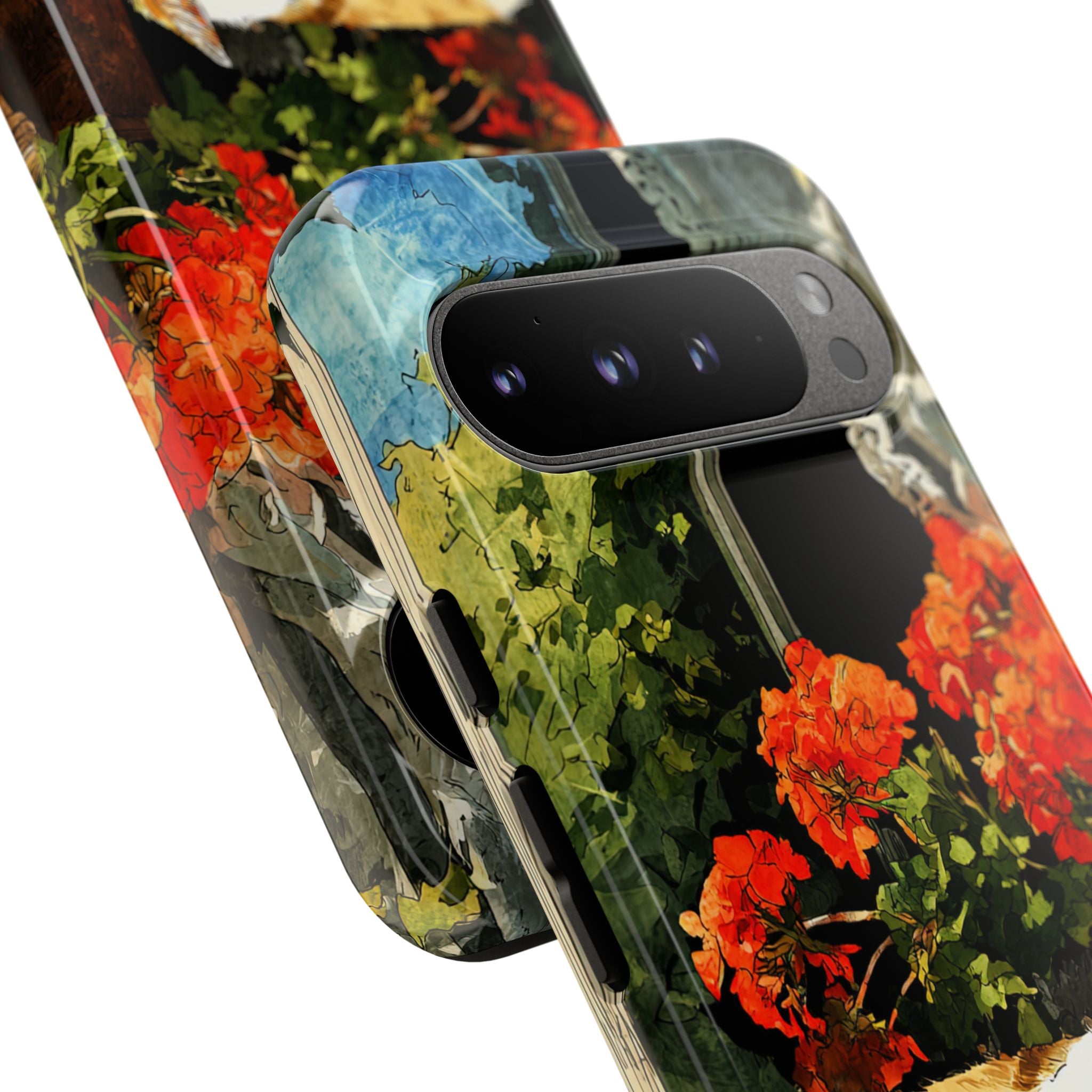 Sleeping Ginger Bloom · Tough Coque de téléphone pour Google Pixel