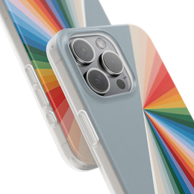 Grey Lite Phone Case for iPhone - Slate Prism Burst