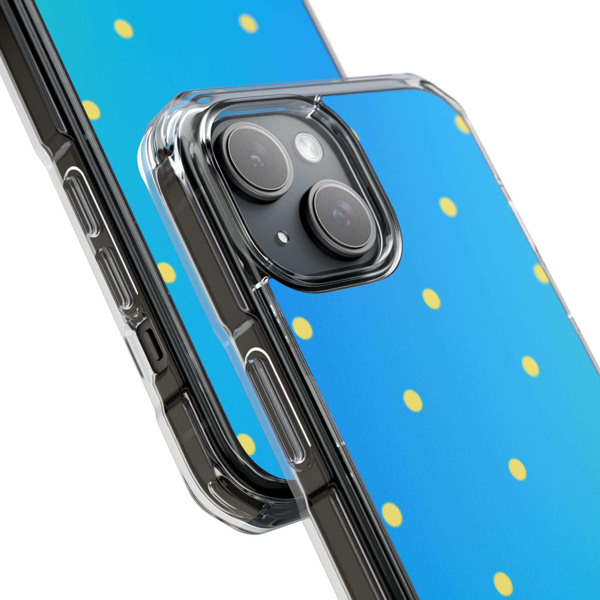 Cyan Sun Dots · Impact Θήκη για iPhone · Magsafe