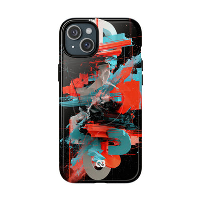 Fragmented Cyber Core · Tough 2.0 Magnetic Phone Case for iPhone · Black