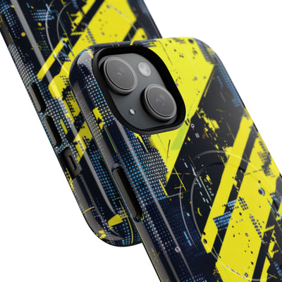 Acid Hazard · Tough 2.0 Magnetic Phone Case for iPhone · Yellow