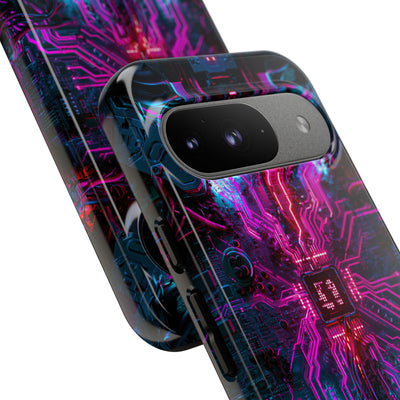 Neural Circuit Core · Tough Phone Case for Pixel ·  Black