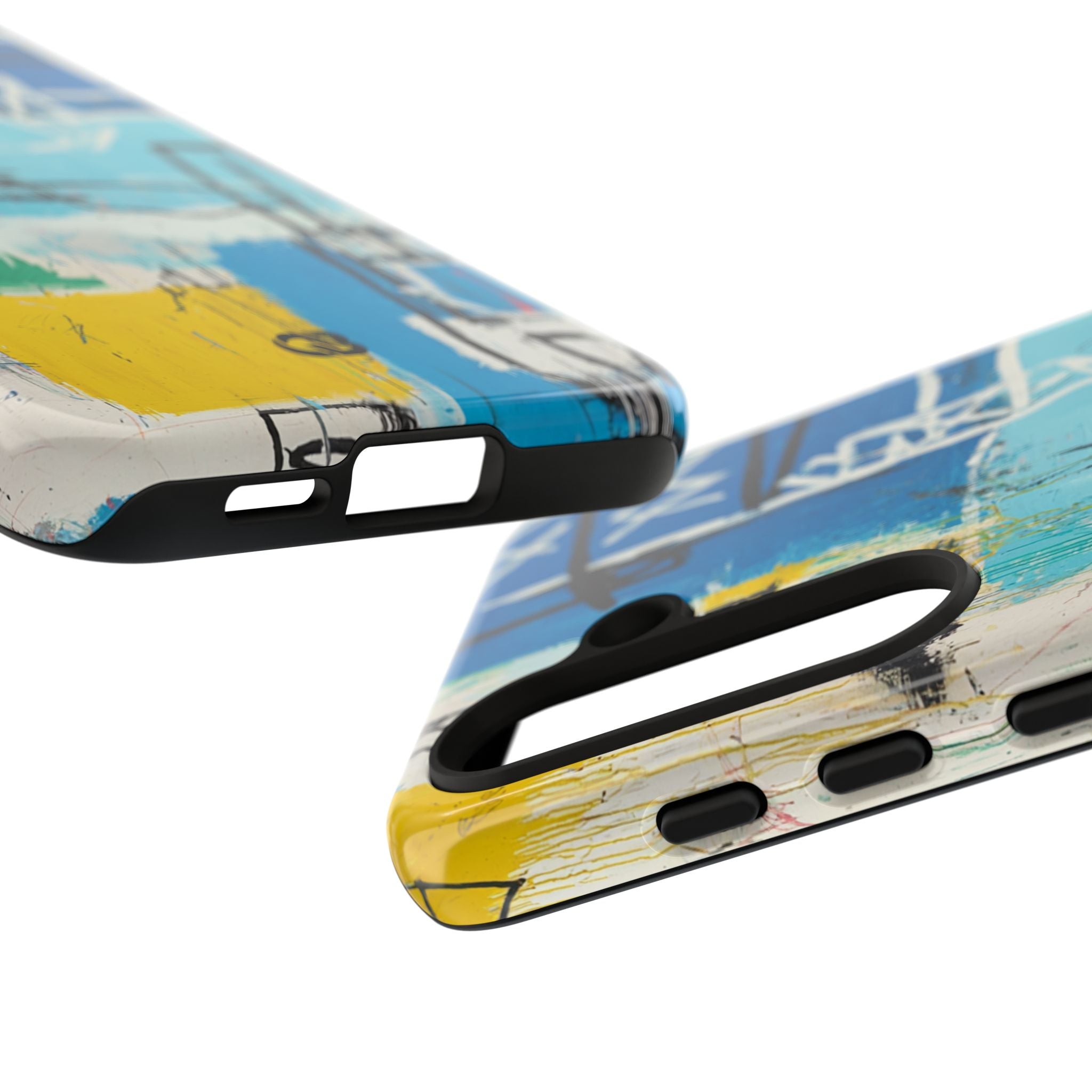 Azure Urban Scribble · Tough Phone Case for Samsung